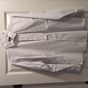 Hugo Boss blue pin dot shirt